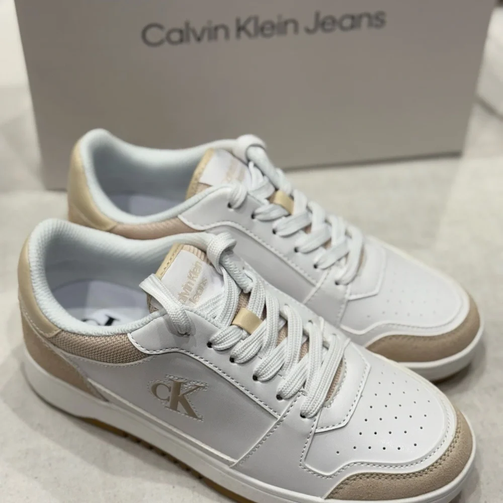 Calvin Klein jeans Hania Women Sneakers Color White 141 - Picture 1 of 9
